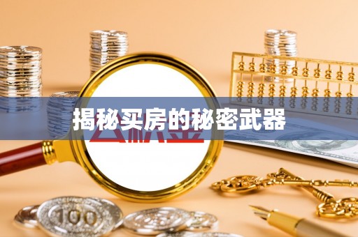 绥滨揭秘买房的秘密武器