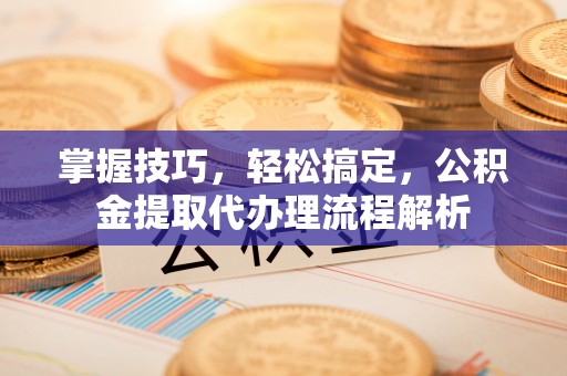绥滨掌握技巧，轻松搞定，公积金提取代办理流程解析