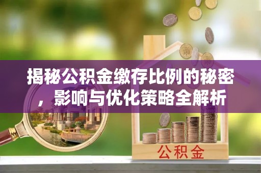 绥滨揭秘公积金缴存比例的秘密，影响与优化策略全解析