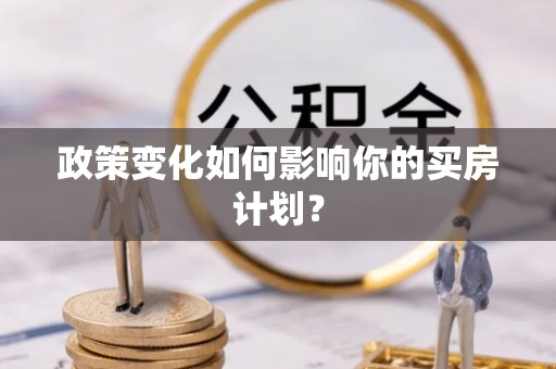 绥滨政策变化如何影响你的买房计划？