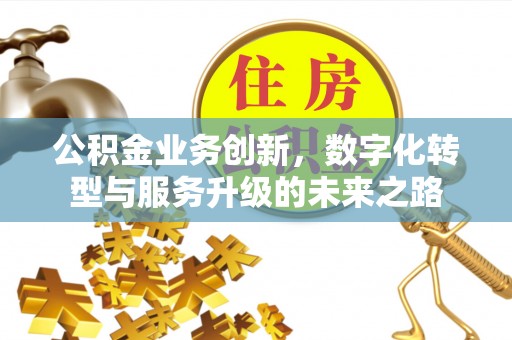 绥滨公积金业务创新，数字化转型与服务升级的未来之路