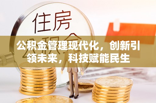 绥滨公积金管理现代化，创新引领未来，科技赋能民生