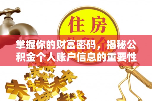 绥滨掌握你的财富密码，揭秘公积金个人账户信息的重要性