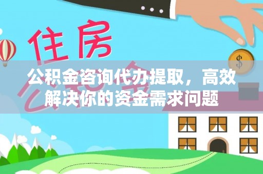 绥滨公积金咨询代办提取，高效解决你的资金需求问题