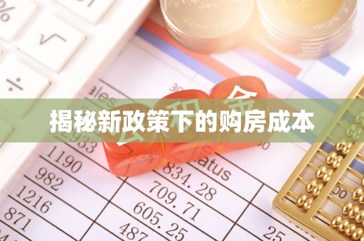 绥滨揭秘新政策下的购房成本
