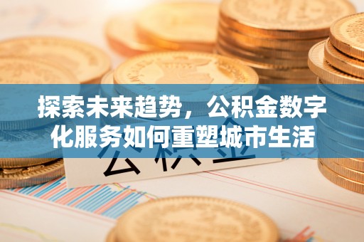 绥滨探索未来趋势，公积金数字化服务如何重塑城市生活